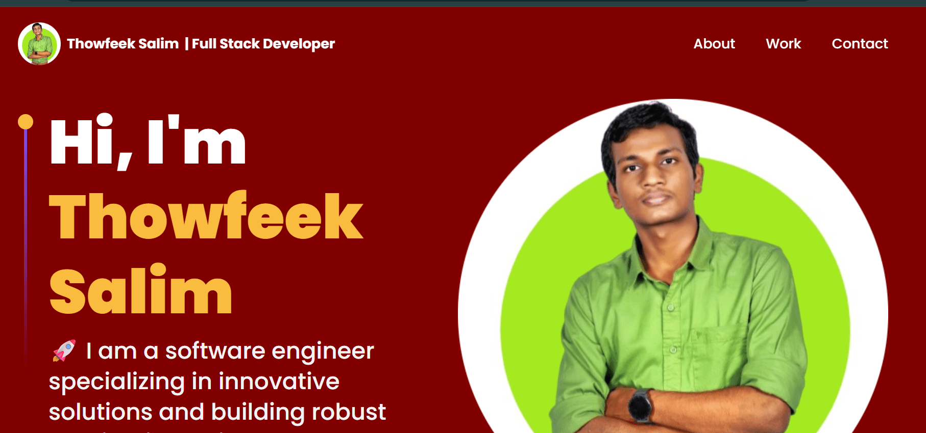 Gsap Developer Portfolio